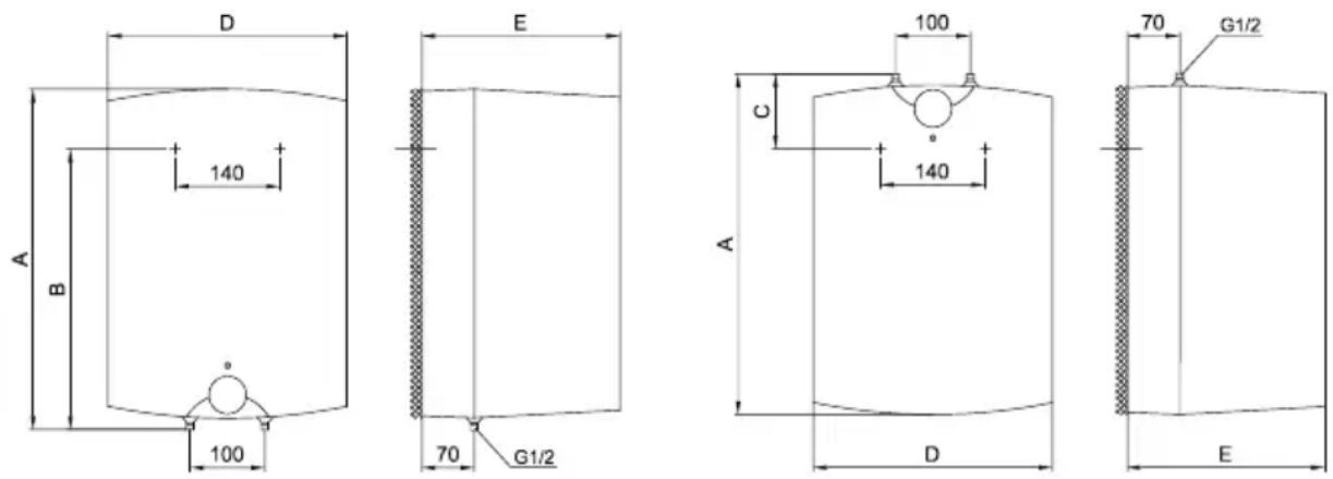 Mora BTOM 5 P - INSTALACE - 1