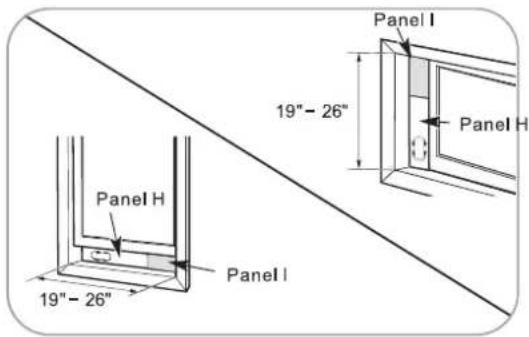 HISENSE AP1022CW1G - Window Vent Panel And Extensions - 5