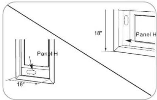HISENSE AP1022CW1G - Window Vent Panel And Extensions - 2