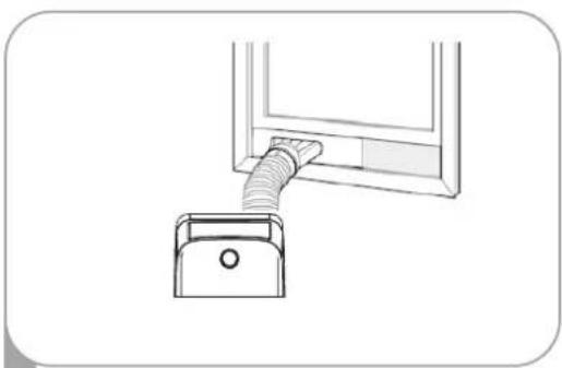 HISENSE AP1022CW1G - Installation In Vertical Sliding Windows - 5