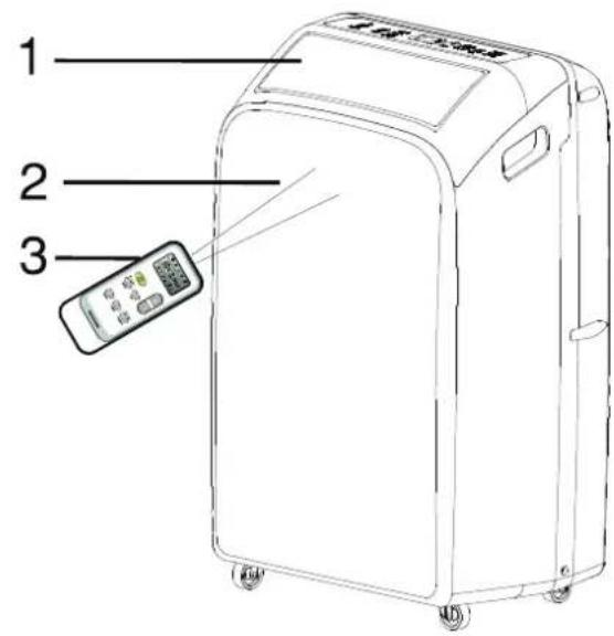 HISENSE AP1022CW1G - IDENTIFICATION OF PARTS - 1