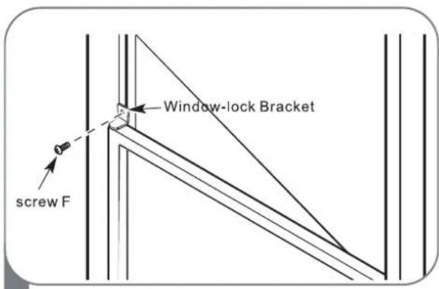 HISENSE AP1222CW1W - Installation In Vertical Sliding Windows - 4