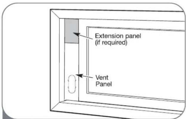HISENSE AP1222CW1W - Installation In Horizontal Sliding Windows - 2