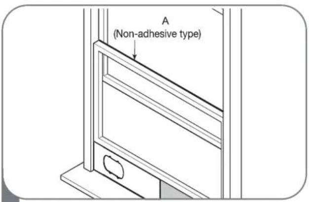 HISENSE AP1222CW1W - Installation In Vertical Sliding Windows - 3
