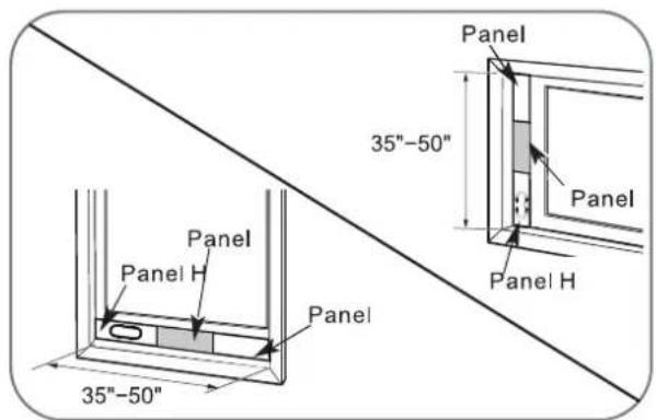 HISENSE AP1222CW1W - Window Vent Panel And Extensions - 5
