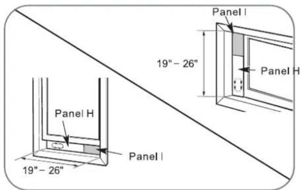HISENSE AP1222CW1W - Window Vent Panel And Extensions - 4