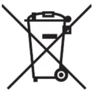 Guzzanti GZ 677 - Informace pro uživatele k likvidaci elektrických a elektronických zařízení (domácnosti) - 1