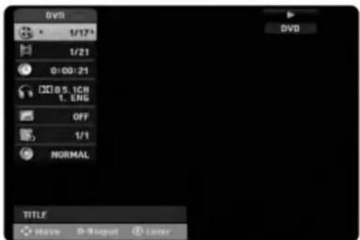 DVD 1/17* 1/21 0:00:21 DCI 0.5.1GB 1. ENG OFF 1/1 NORMAL TITLE Have 0-Input ① Layer