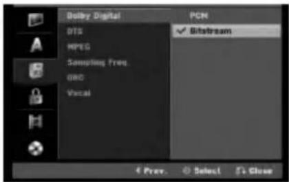LG DR197P1 - Ponuka na disku / Audio / Titulky - 1