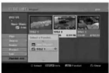 LG DR197P1 - Pridanie dodatočného titulu / kapitol do Zoznamu na prehrávanie -RWvr RAM - 2