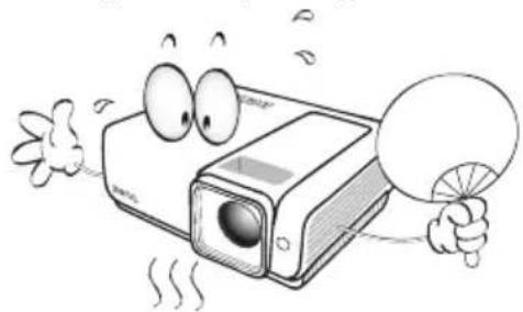 BENQ MP735 - Safety Instructions (Continued) - 1