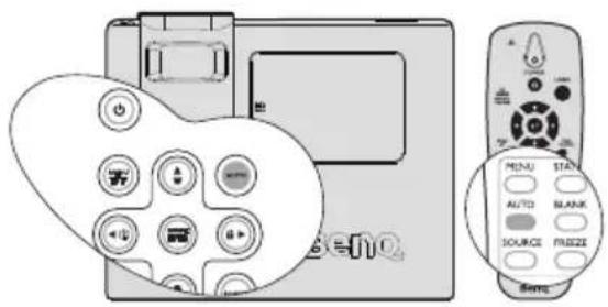 Diagram showing a remote control with labeled buttons and a heart-shaped keypad, alongside a TV case and a remote control.