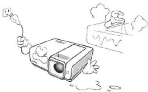 BENQ MP735 - Safety Instructions (Continued) - 2