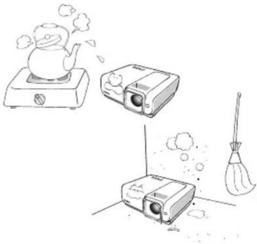 BENQ MP735 - Safety Instructions (Continued) - 1