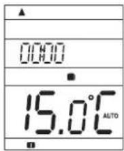 00:00 15.0°C AUTO