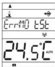 ErrMD tSt 24.5°C AUTO