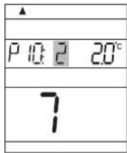 P 10:2 20°C 7