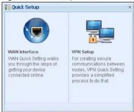 ZYXEL iCard 300U UAG5100 - VPN Setup Wizard - 1