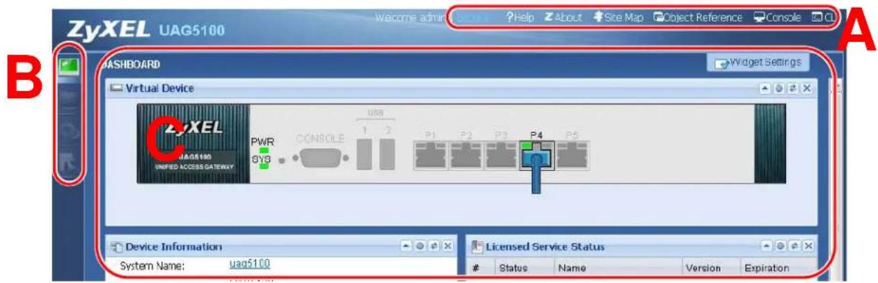 ZYXEL iCard 300U UAG5100 - Web Configurator Access - 2