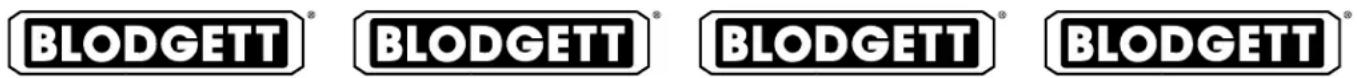 BLODGETT® BLODGETT® BLODGETT® BLODGETT®