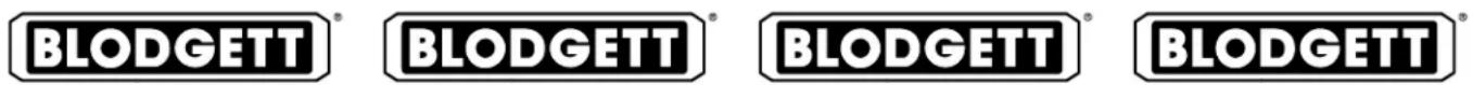BLODGETT® BLODGETT® BLODGETT® BLODGETT®