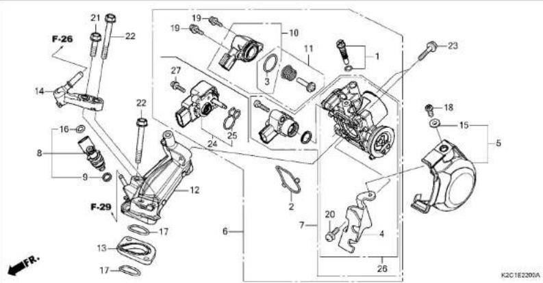 Honda Dio 110 (2023) - フューエルホース/チューブとビニールチューブ、および一般用チューブの使用について - 70