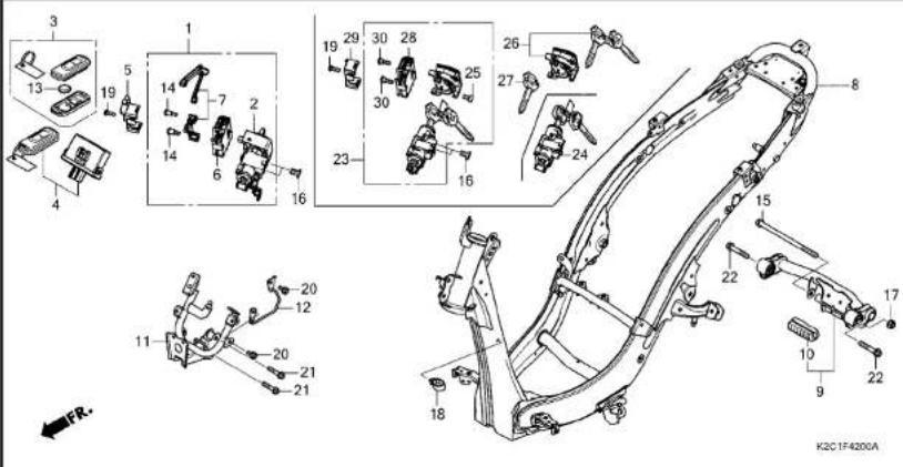 Honda Dio 110 (2023) - フューエルホース/チューブとビニールチューブ、および一般用チューブの使用について - 143