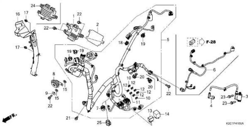 Honda Dio 110 (2023) - フューエルホース/チューブとビニールチューブ、および一般用チューブの使用について - 139