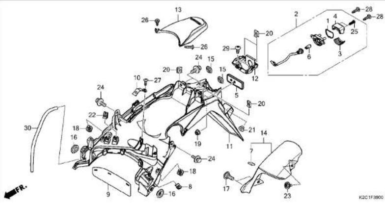 Honda Dio 110 (2023) - フューエルホース/チューブとビニールチューブ、および一般用チューブの使用について - 132