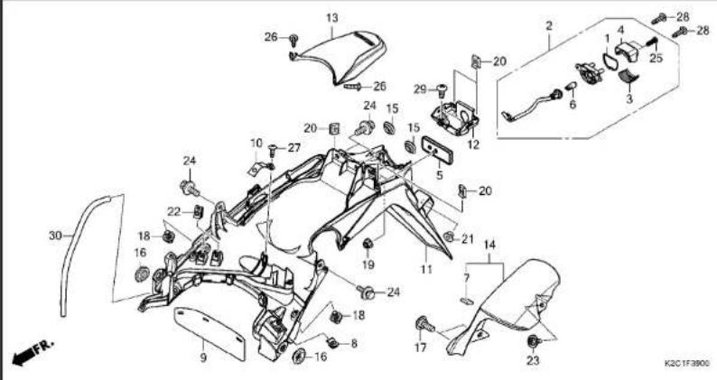 Honda Dio 110 (2023) - フューエルホース/チューブとビニールチューブ、および一般用チューブの使用について - 135