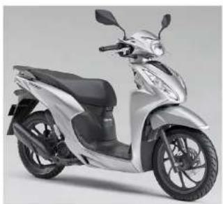 Honda Dio 110 (2023) - カラー写真とカラーラベルのご利用方法 - 7