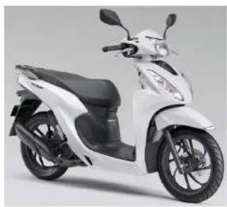 Honda Dio 110 (2023) - カラー写真とカラーラベルのご利用方法 - 6