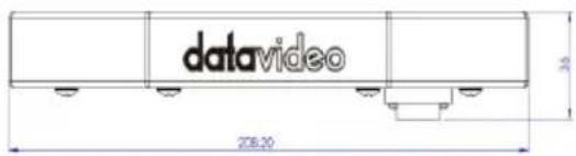 DataVideo CM-10 - Ceiling Mount - 3