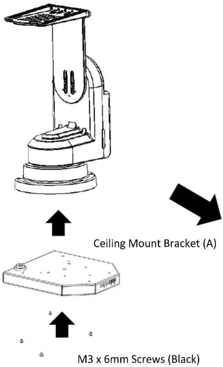 DataVideo CM-10 - Re-assemble the camera mount - 3