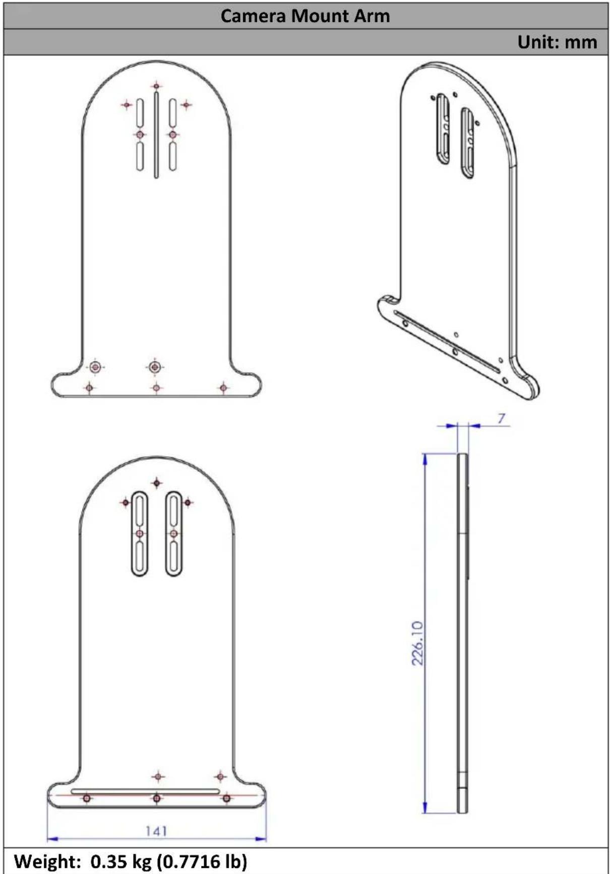 DataVideo CM-10 - Ceiling Mount - 5