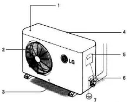 LG LP-S5011DT - 室外机 - 1