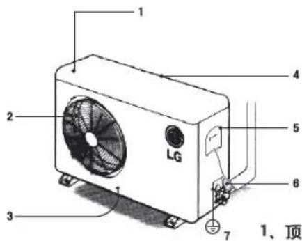 LG LP-W5053DTW - 室外机 - 1