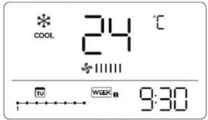 COOL 24 °C WEEK 9:30