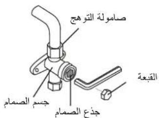 صامولة التوهج جذع الصمام جسم الصمام القبعة
