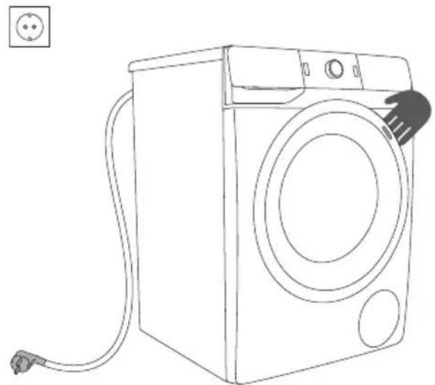 HISENSE WF3V842BW - PRED PRVÝM POUŽITÍM SPOTREBIČA - 1
