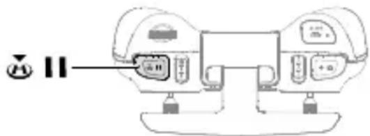 Diagram showing a device with labeled ports and a symbol indicating 'II' pointing to one port.