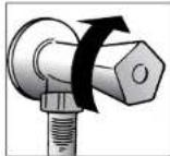 HOOVER VHD 9124D - WARNING: DURING THE WASHING CYCLE, THE WATER CAN REACH A TEMPERATURE OF 90°C. - 2