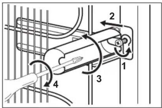 ELECTROLUX EN3400AOW - Distančnika na hrbtni strani - 1