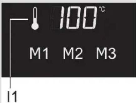 100°C M1 M2 M3 I1