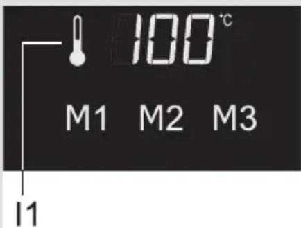 100°C M1 M2 M3 I1