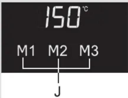 150°C M1 M2 M3 J