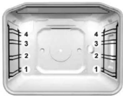 GORENJE BO7445MG - Nivoji pečenja (odvisno od modela) - 2