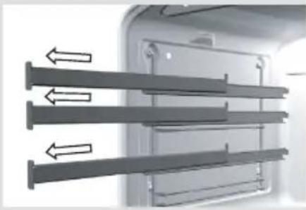 GORENJE EC67420BX - Teleskopska izvlečna vodila (odvisno od modela) - 1