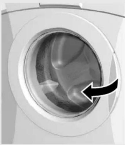 GORENJE WA72147 - Postopek pranjaPostopek pranjadprite vrata pralnega stroja. - 1