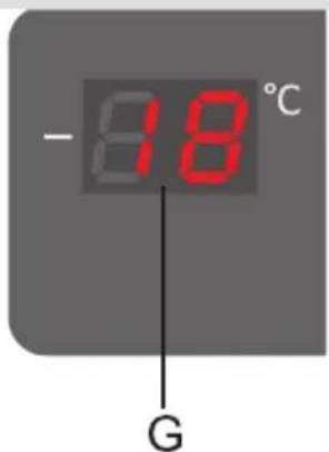 GORENJE FN6181OW - Izbira temperature v aparatu - 1